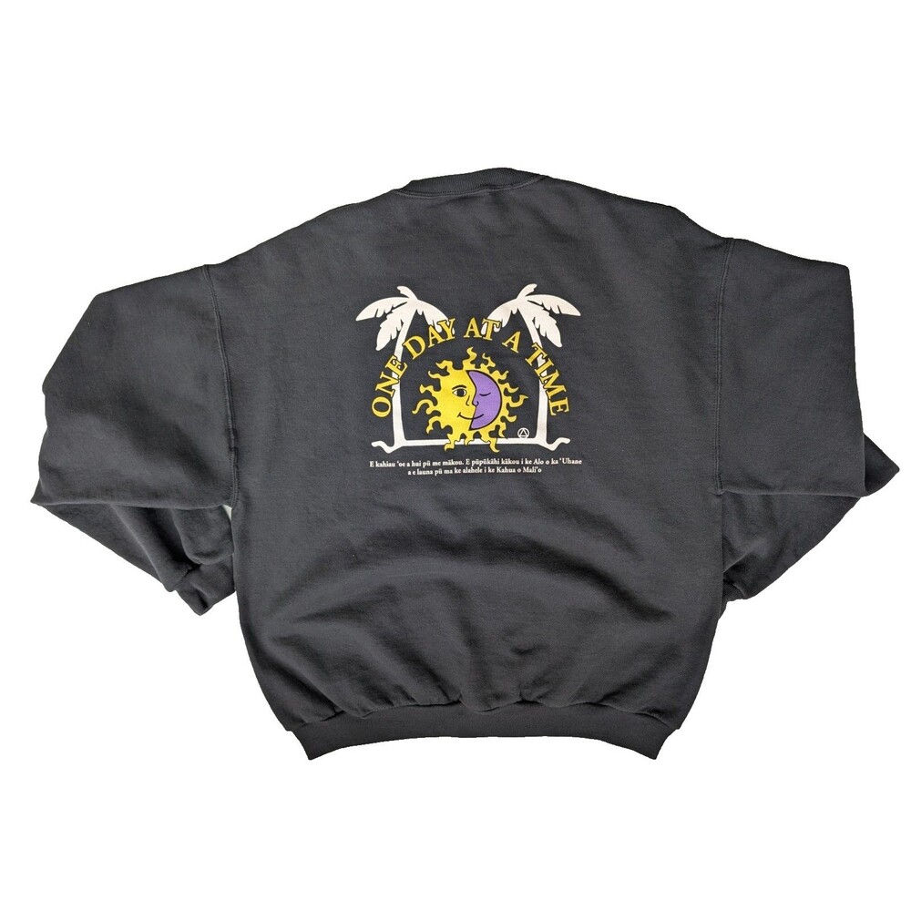 Vintage Jerzees One Day at a Time Hawaii Convention 2003 Sweatshirt Large L